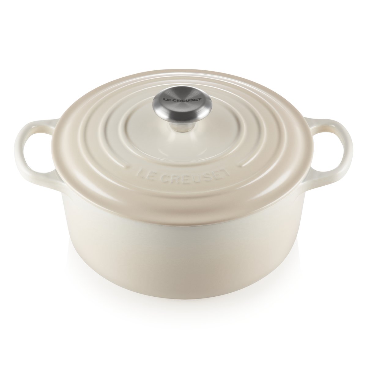 Le Creuset round casserole 5.3 l Meringue | Scandinavian Design | Cooking pots & Casserole dishes | Beige