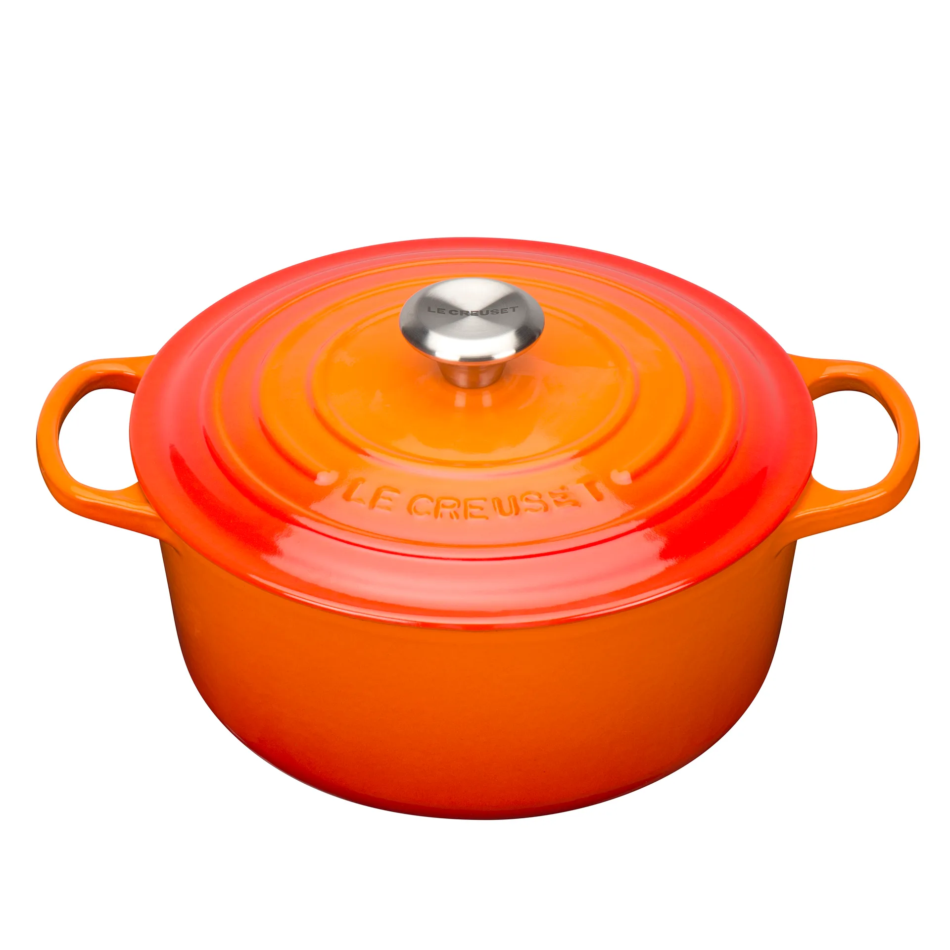 Le Creuset round casserole 5.3 l, Volcanic Le Creuset