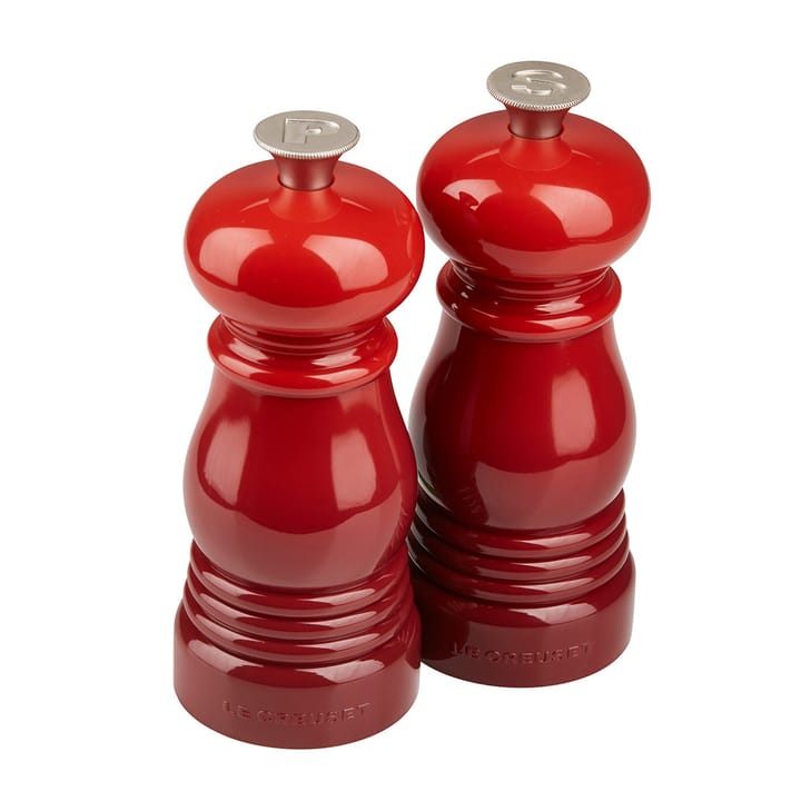 Le Creuset salt- and pepper mill set 11 cm - Cerise - Le Creuset