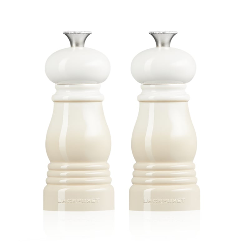 Le Creuset salt- and pepper mill set 11 cm Meringue