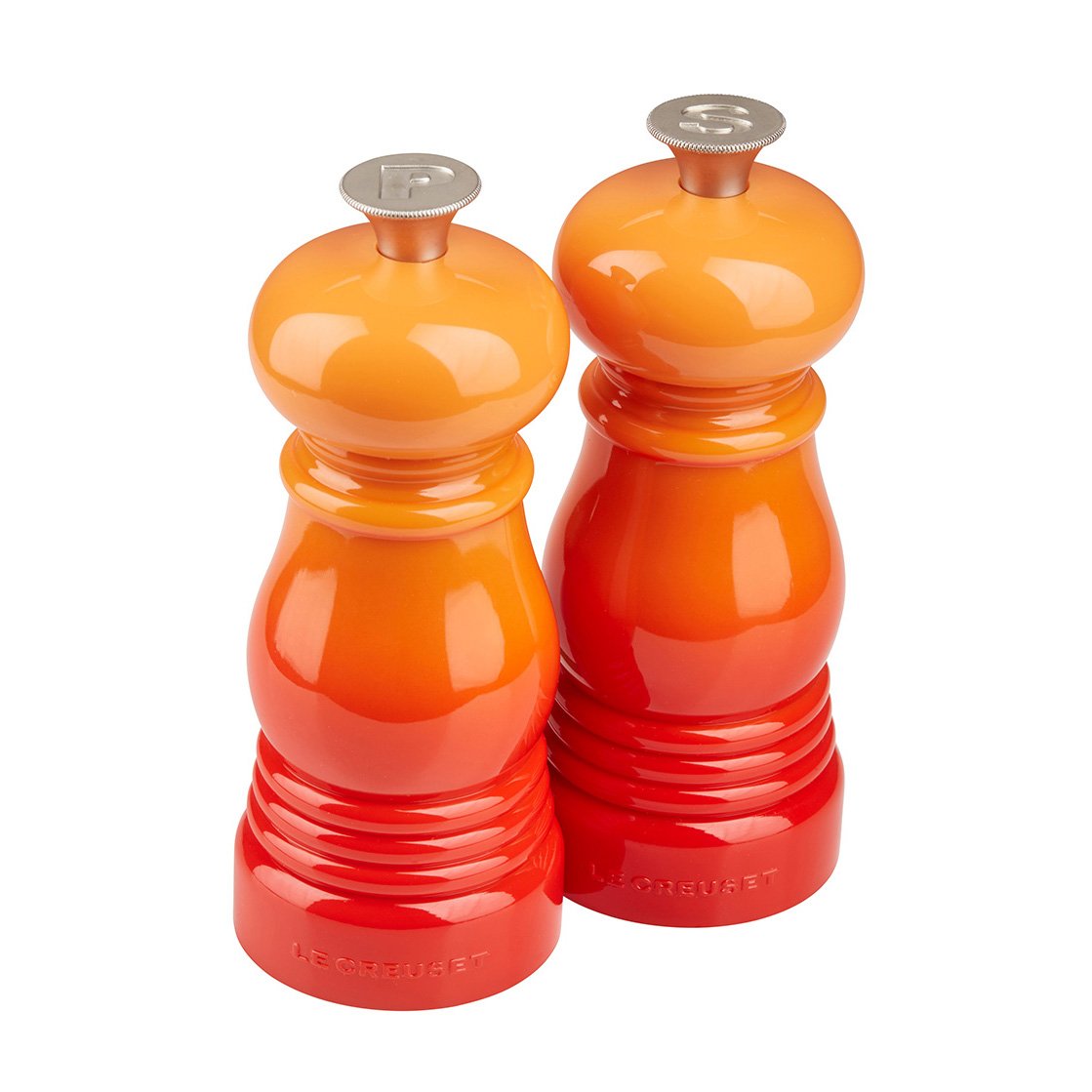 Le Creuset salt- and pepper mill set 11 cm Volcanic