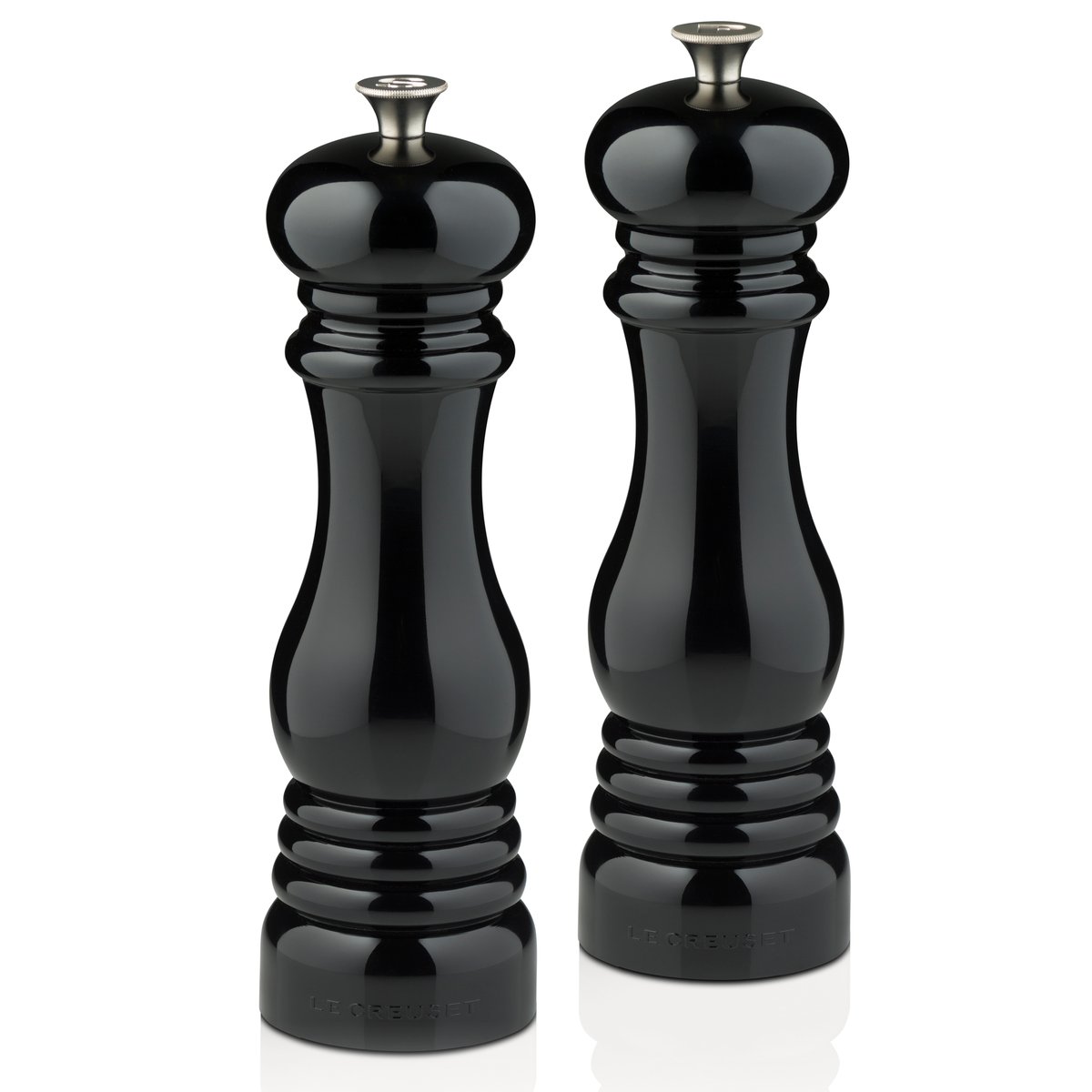 Le Creuset salt- and pepper mill set 21 cm Black | Scandinavian Design | Salt & pepper grinders | Black