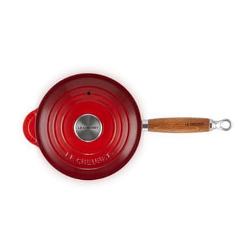 Le Creuset saucepan with wooden handle 1.8 l - Cerise - Le Creuset