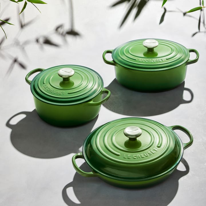 Le Creuset shallow casserole 3.5 l - Bamboo Green - Le Creuset