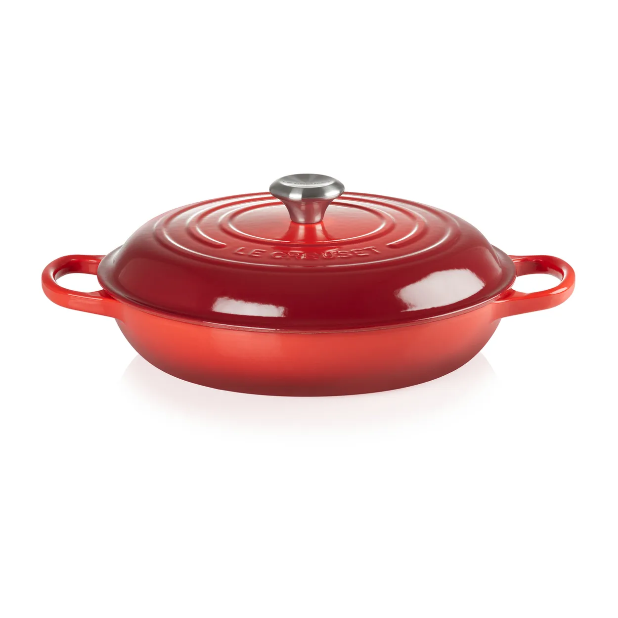 Le Creuset Le Creuset shallow casserole 3.5 l Cerise