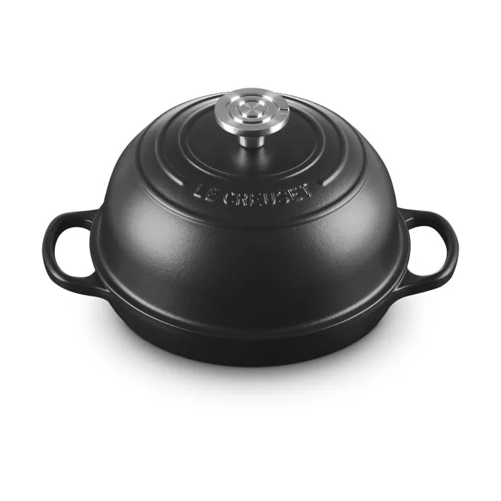 Le Creuset Signature cast iron bread pan, Black, 1.6 l, 24 cm Le Creuset