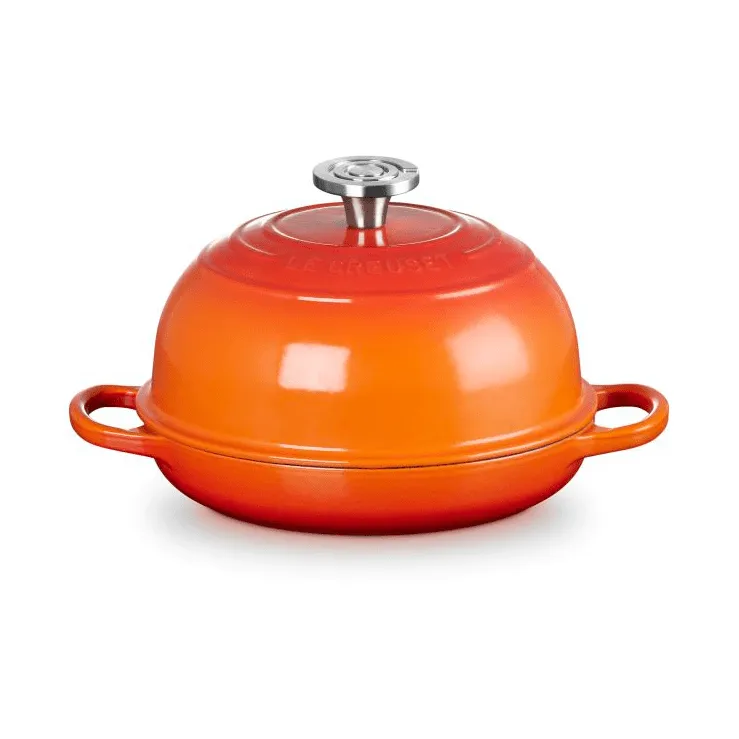 Le Creuset Signature cast iron bread pan, Volcanic, 1.6 l, 24 cm Le Creuset