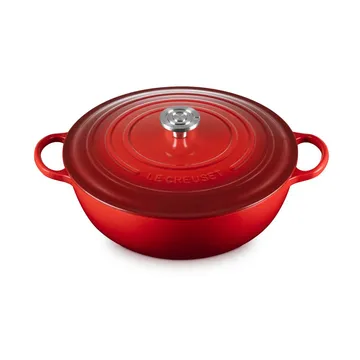 Le Creuset Signature cast iron casserole pot - Cerise, 7 l - Le Creuset