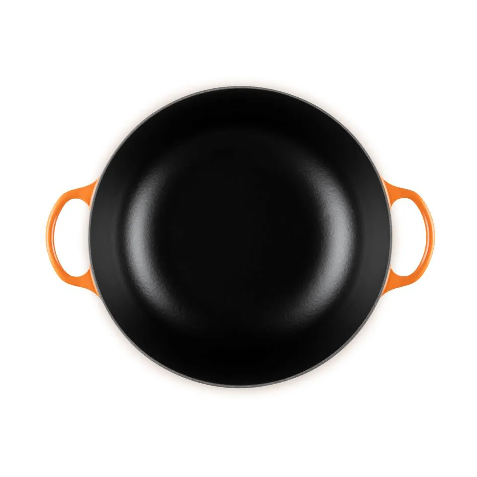 Le Creuset Signature cast iron casserole pot, Volcanic, 7 l Le Creuset