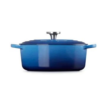 Le Creuset Signature cast iron oval casserole - Azure, 4.1 l - Le Creuset