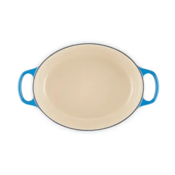 Le Creuset Signature cast iron oval casserole - Azure, 4.1 l - Le Creuset