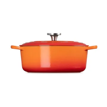 Le Creuset Signature cast iron oval casserole - Volcanic, 4.1 l - Le Creuset