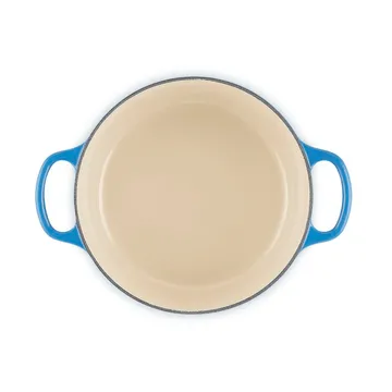 Le Creuset Signature cast iron round casserole - Azure, 3.3 l - Le Creuset