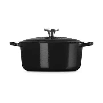 Le Creuset Signature cast iron round casserole - Black, 4.2 l - Le Creuset