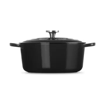 Le Creuset Signature cast iron round casserole - Black, 6.7 l - Le Creuset