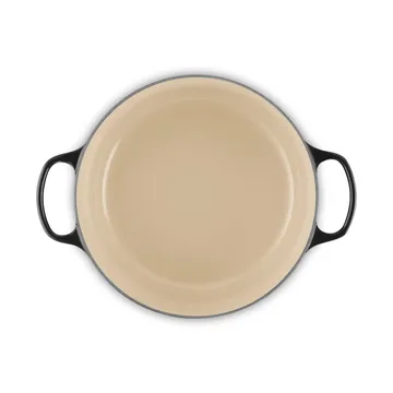 Le Creuset Signature cast iron round casserole - Black, 6.7 l - Le Creuset