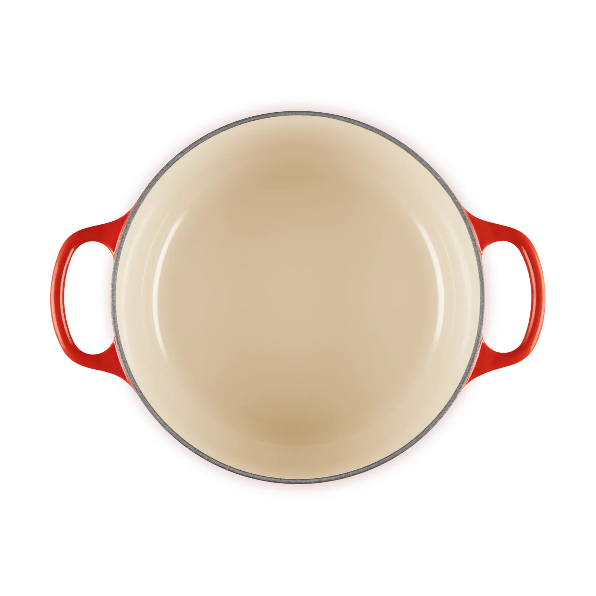 Le Creuset Signature cast iron round casserole, Cerise, 3.3 l Le Creuset