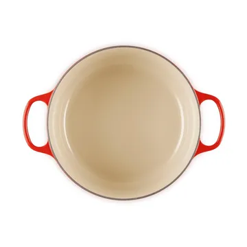 Le Creuset Signature cast iron round casserole - Cerise, 6.7 l - Le Creuset