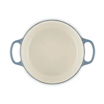 Le Creuset Signature cast iron round casserole - Chambray, 4.2 l - Le Creuset