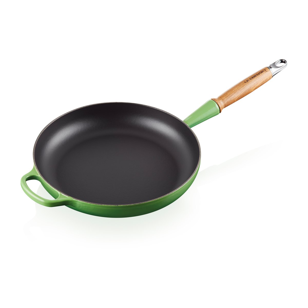 Le Creuset Signature frying pan wooden handle 28 cm Bamboo Green