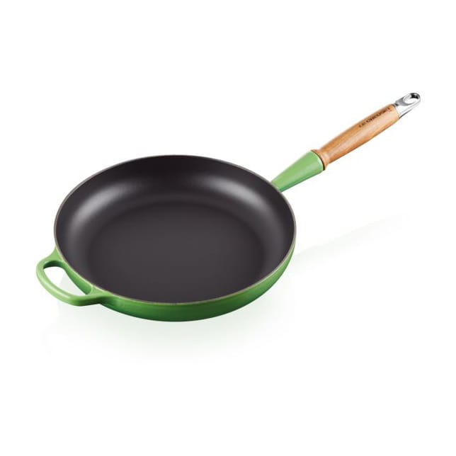 Le Creuset Signature frying pan wooden handle 28 cm - Bamboo Green - Le Creuset