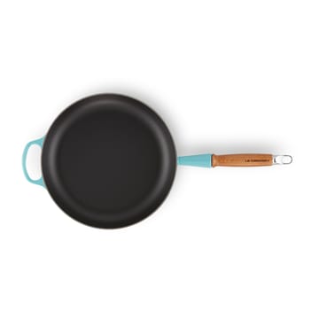 Le Creuset Signature frying pan wooden handle 28 cm - Caribbean - Le Creuset