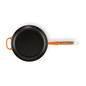 Le Creuset Signature frying pan wooden handle 28 cm - Flame - Le Creuset