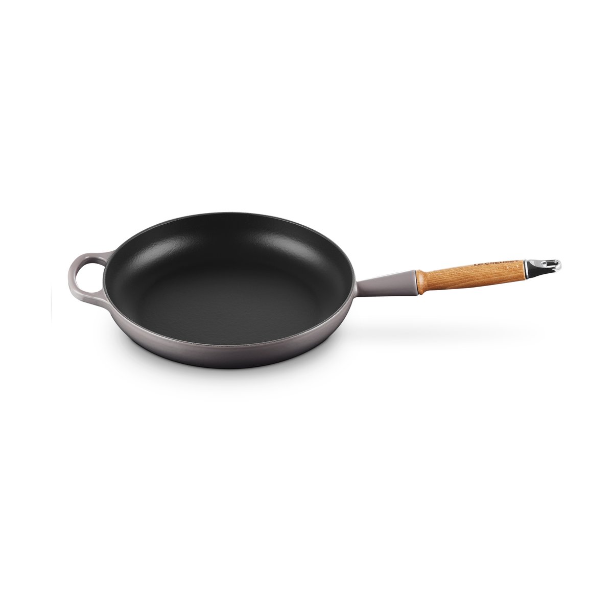 Le Creuset Signature frying pan wooden handle 28 cm Flint