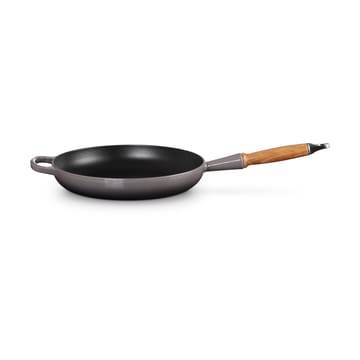 Le Creuset Signature frying pan wooden handle 28 cm - Flint - Le Creuset