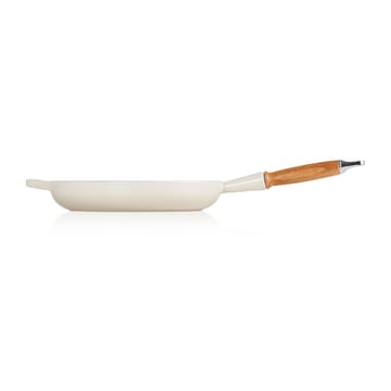 Le Creuset Signature frying pan wooden handle 28 cm - Meringue - Le Creuset