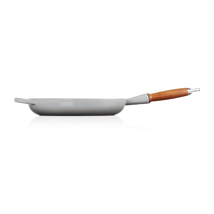 Le Creuset Signature frying pan wooden handle 28 cm, Mist Grey Le Creuset