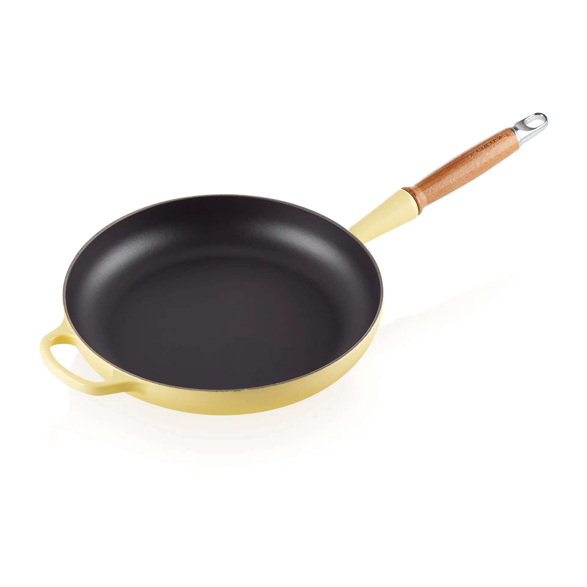 Le Creuset Signature frying pan wooden handle 28 cm, Soleil Le Creuset