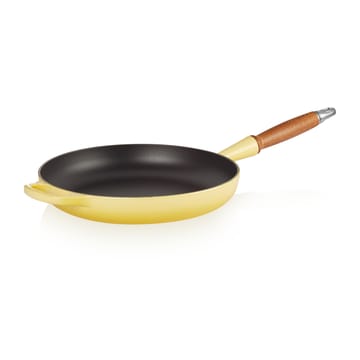 Le Creuset Signature frying pan wooden handle 28 cm - Soleil - Le Creuset