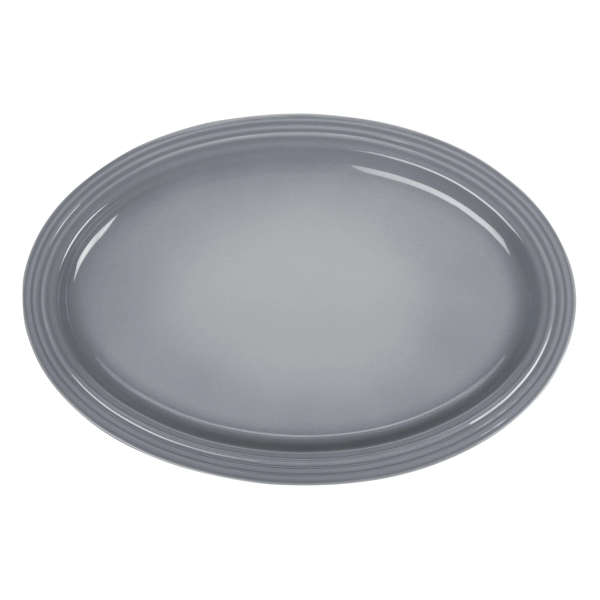 Le Creuset Signature large serving plate 46 cm, Mist gray Le Creuset