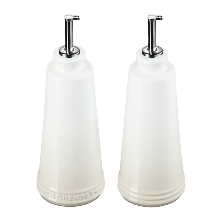 Le Creuset Signature oil & vinegar set - Meringue - Le Creuset