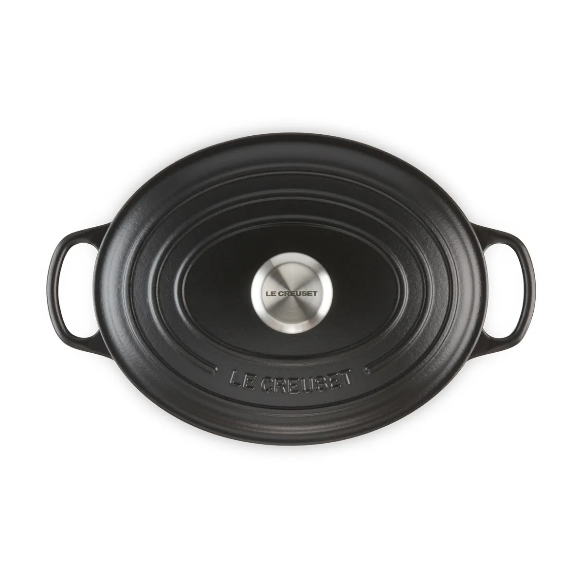 Le Creuset Signature oval casserole 6.3 l, Matte black Le Creuset