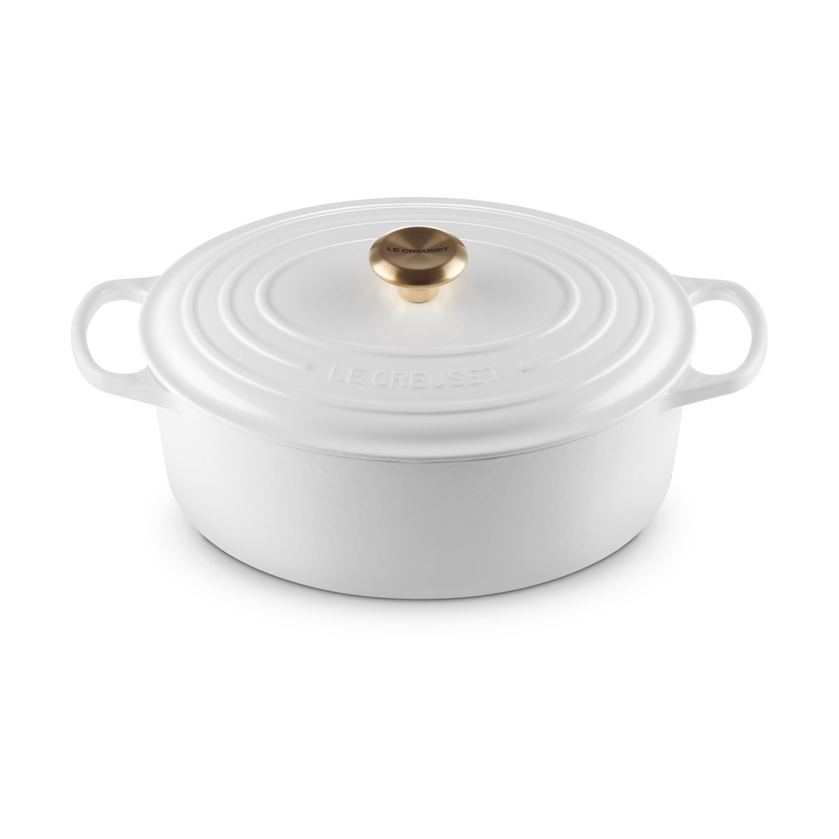 Le Creuset Signature oval casserole 6.3 l White | Scandinavian Design | Cooking pots & Casserole dishes | White
