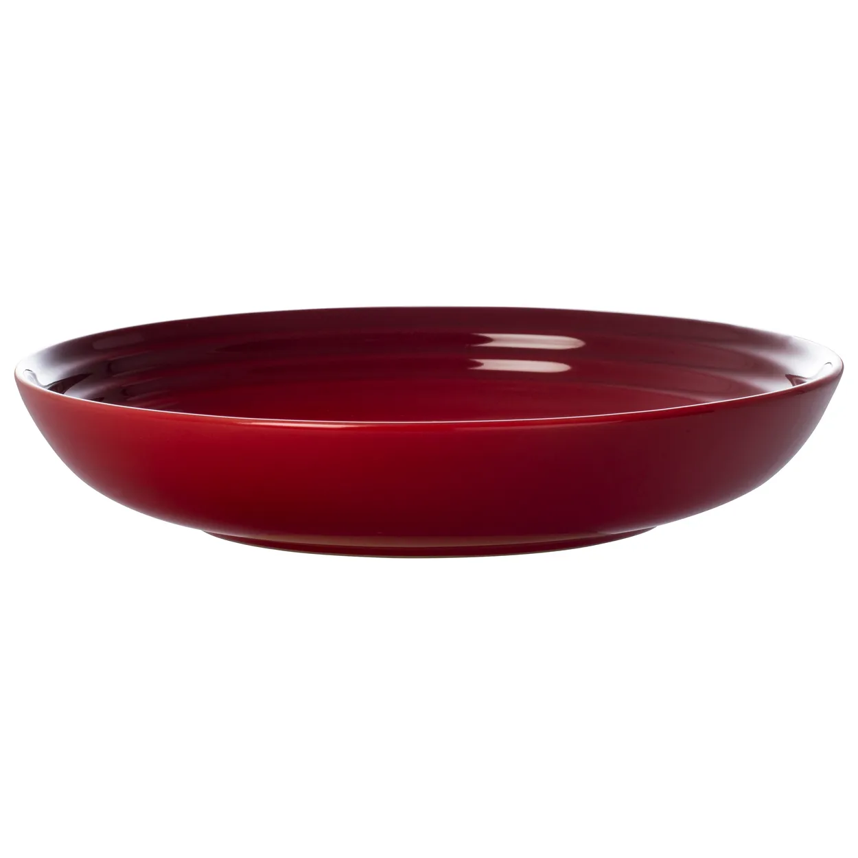 Le Creuset Signature pasta plate 22 cm Cerise | Scandinavian Design | Deep plates | Red