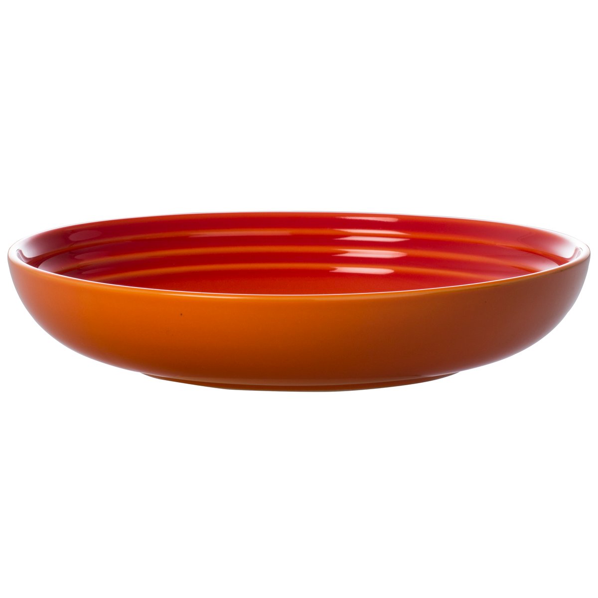 Le Creuset Signature pasta plate 22 cm Volcanic | Scandinavian Design | Deep plates | Orange