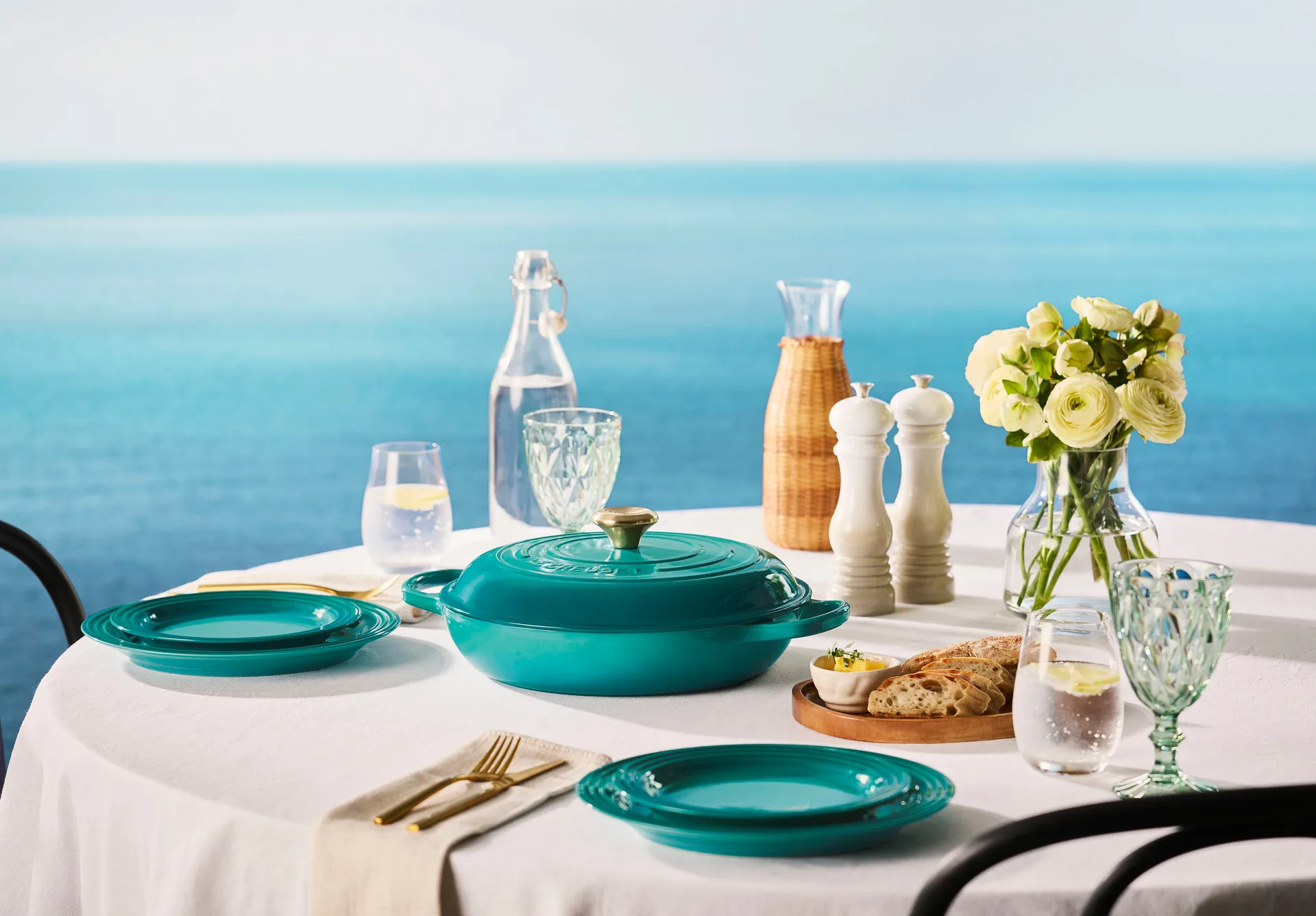 Le Creuset Signature plate 22 cm, Bleu Riviera Le Creuset