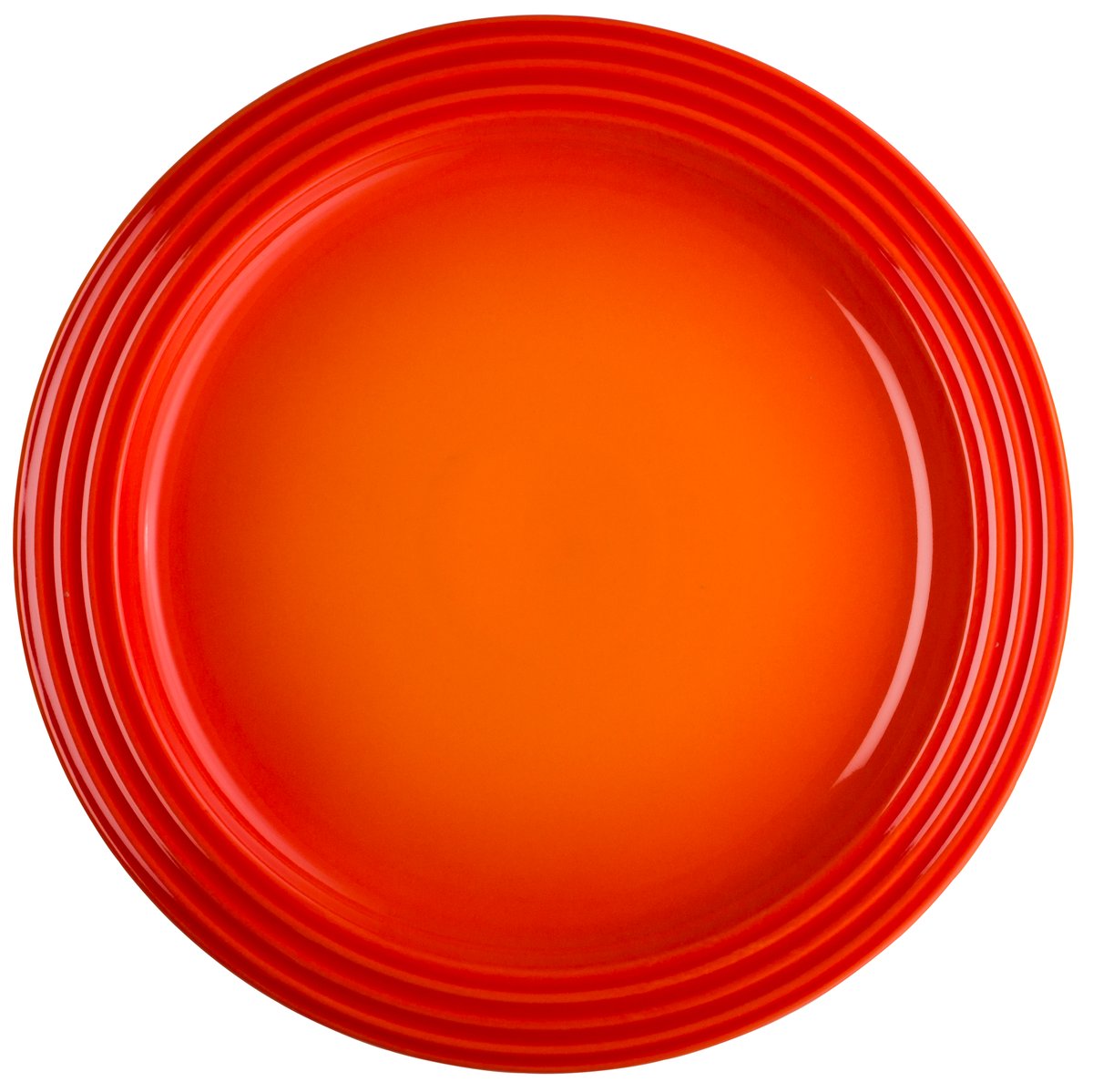 Le Creuset Signature plate 27 cm Volcanic | Scandinavian Design | Dinner plates | Orange