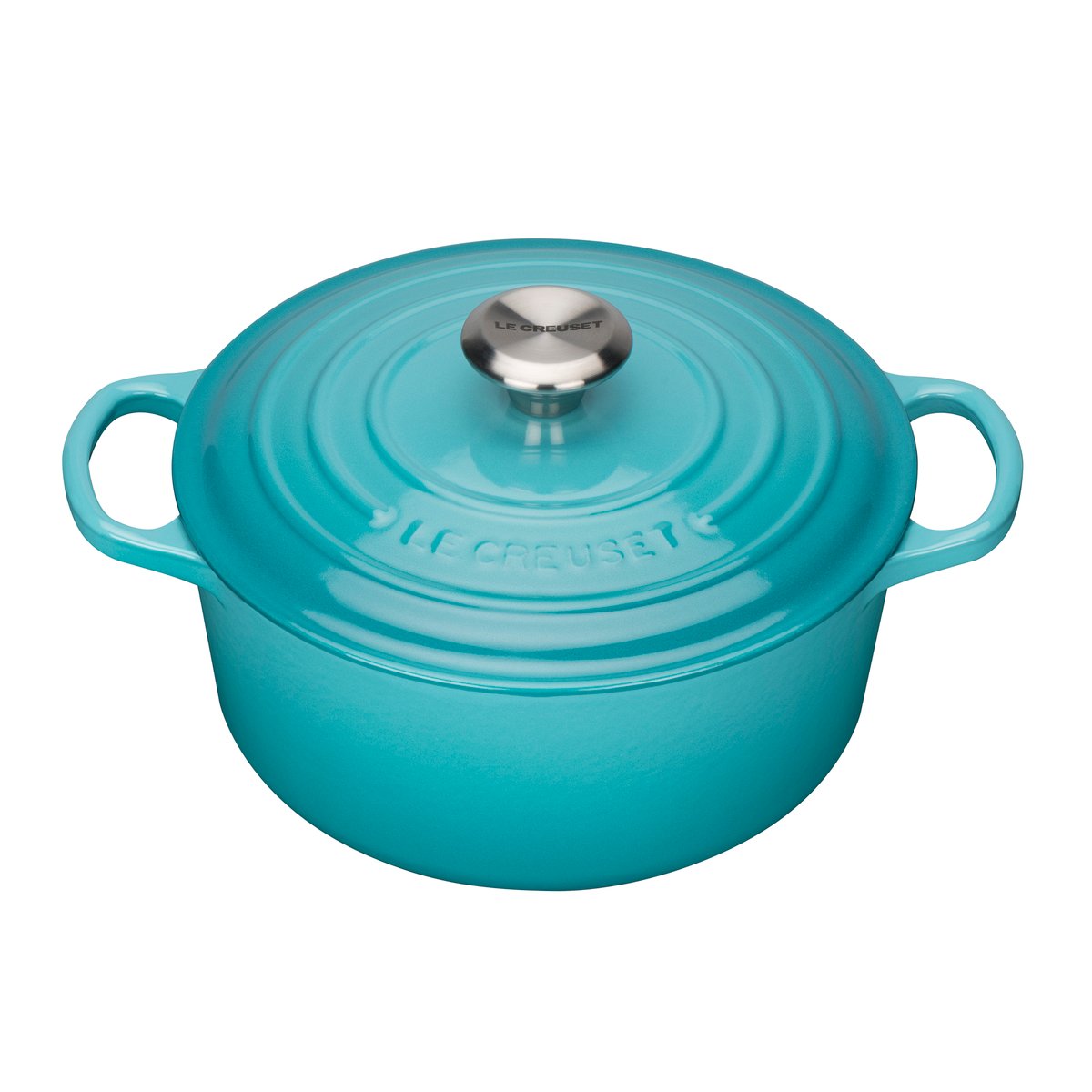 Le Creuset Signature round casserole 4.2 l Caribbean