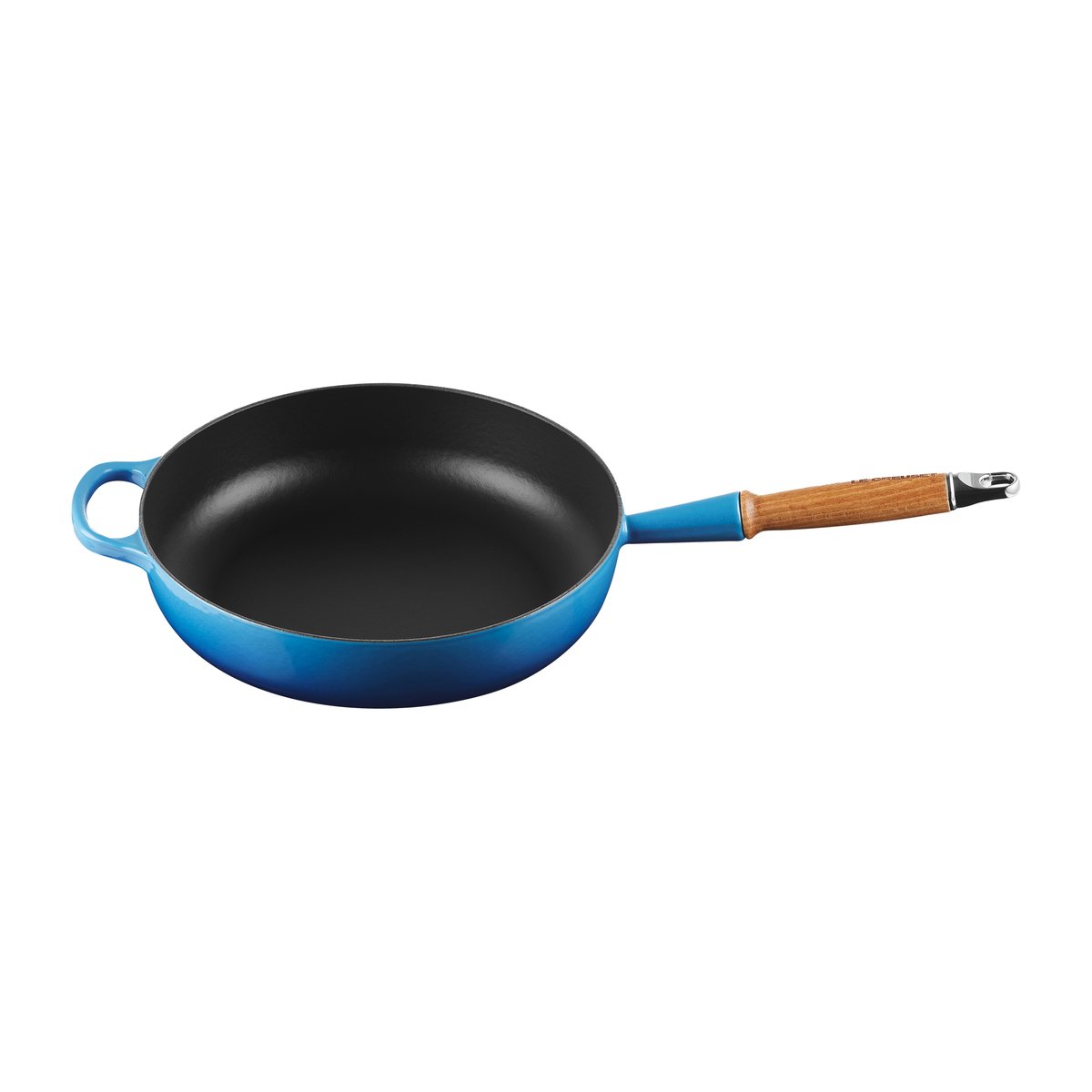 Le Creuset Signature sauce pan wooden handle 28 cm Azure blue