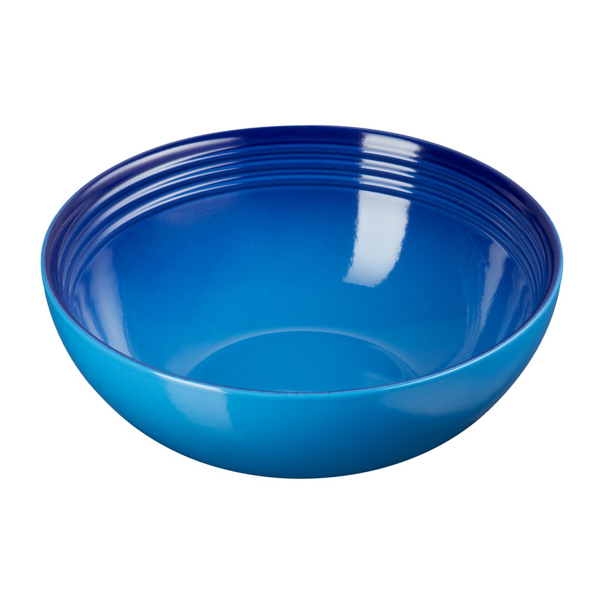 Le Creuset Signature serving bowl 2.2 L Azure blue | Scandinavian Design | Serving bowls | Blue