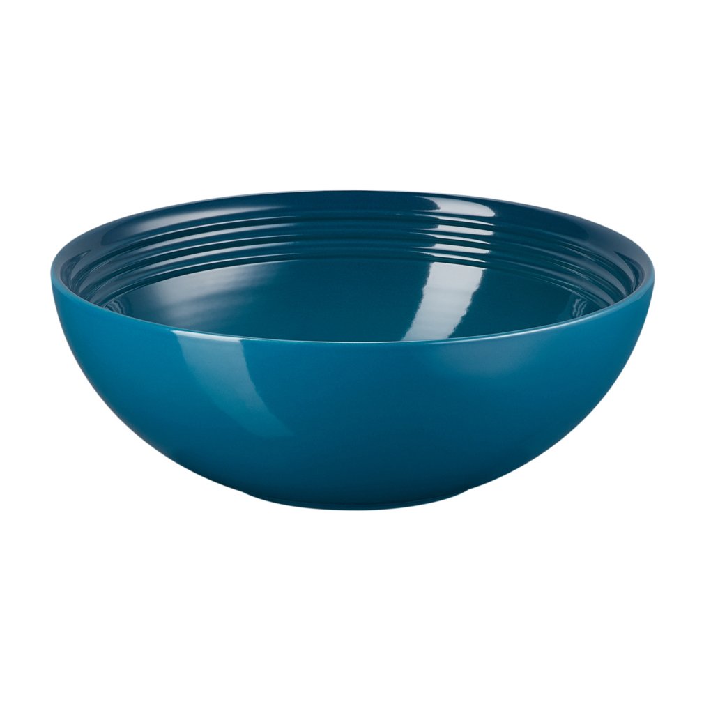Le Creuset Signature serving bowl 2.2 L Deep teal | Scandinavian Design | Serving bowls | Blue