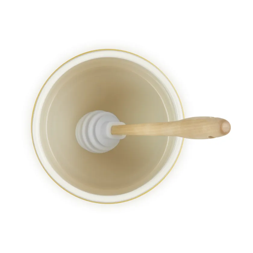 Le Creuset Signature stoneware honey pot, Nectar, 420 ml Le Creuset