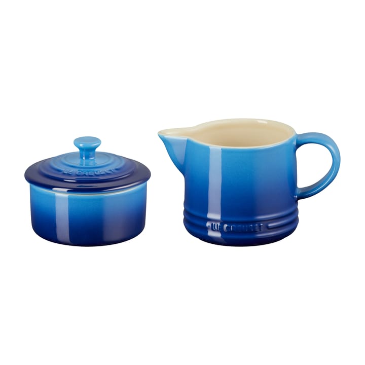 Le Creuset Signature sugar & milk set - Azure blue - Le Creuset