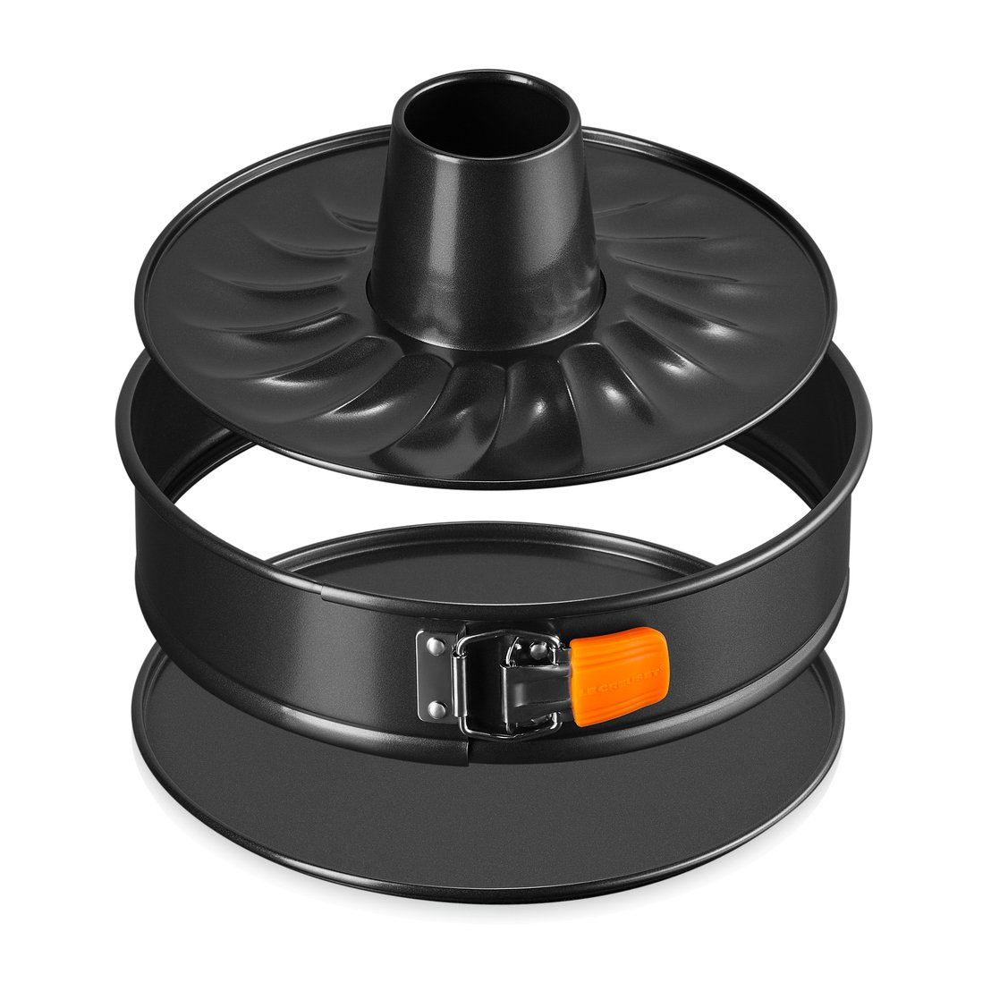 Le Creuset Le Creuset springform with two bases Matte black