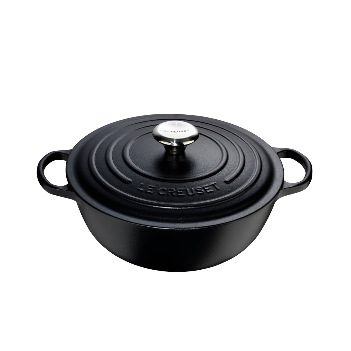 Le Creuset steak pan 32 cm Matte black | Scandinavian Design | Cooking pots & Casserole dishes | Black