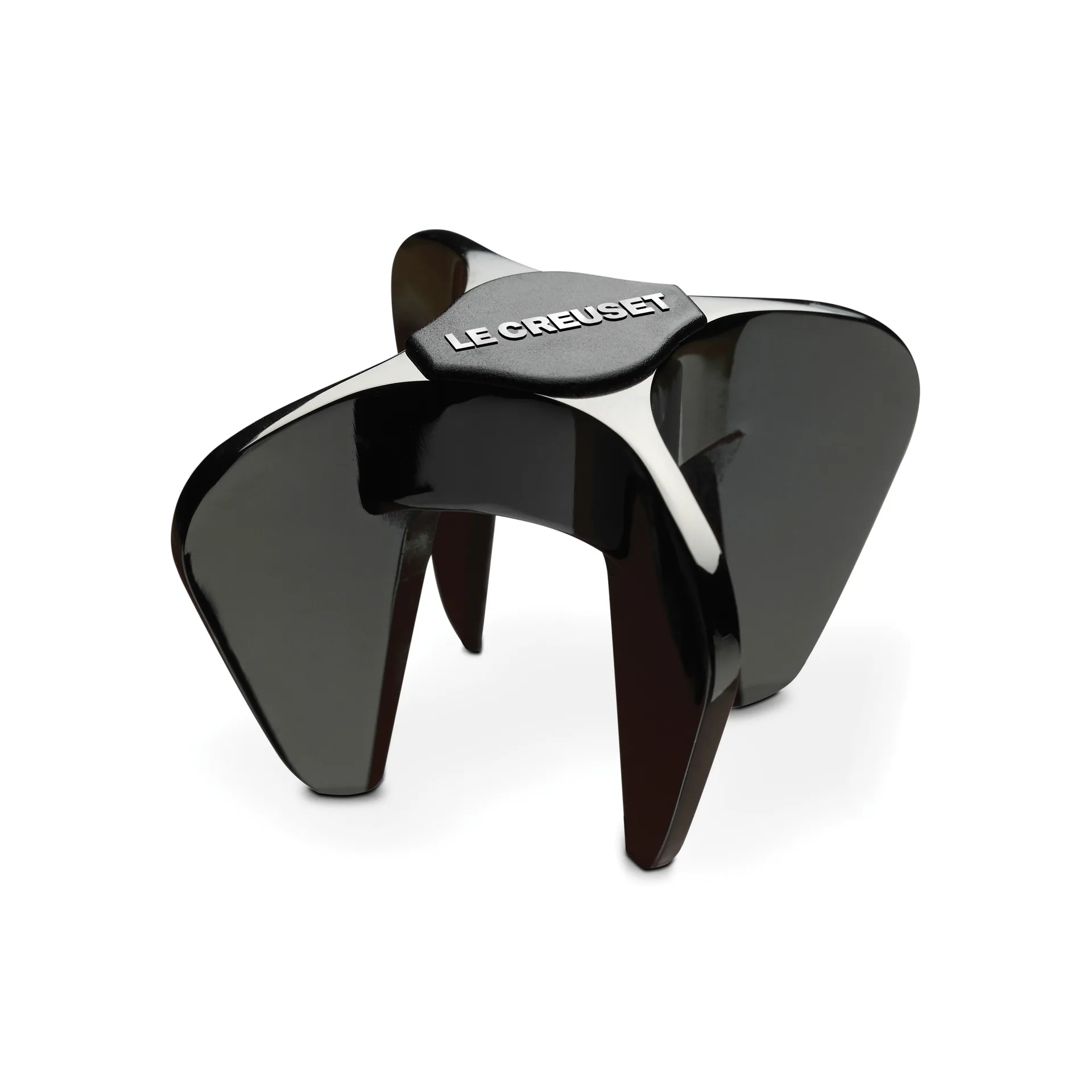 Le Creuset SW-100 Star champagne opener, Silver Black Le Creuset